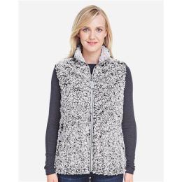 J. America 8456 Women’s Epic Sherpa Full-Zip Vest
