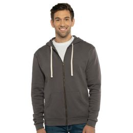 Next Level 9602 Unisex Santa Barbara Full-Zip Hoodie Sweatshirt