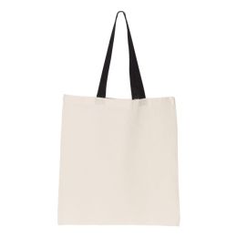 OAD OAD105 Contrast-Color Handle Tote
