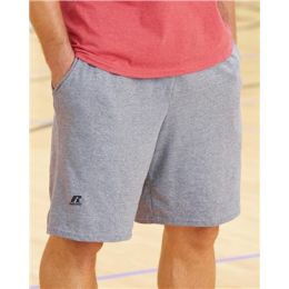 Russell Athletic 25843M Men's Cotton Classic Jersey Shorts with Pockets