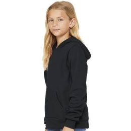 BELLA + CANVAS 3719Y Youth Sponge Fleece Hoodie Sweatshirt