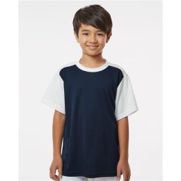 Alleson Athletic 532CJY Youth Crewneck Pullover Baseball Jersey