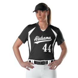 Alleson Athletic 552JG Girls' Short Sleeve Fastpitch Jersey