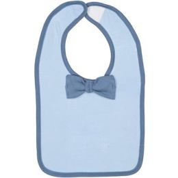 Rabbit Skins 1002 Infant Baby Rib Bow Tie Bib