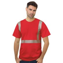 Bayside 3700 Unisex USA-Made Hi-Visibility Comfort Trim T-Shirt