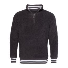 Boxercraft Q20 Unisex Varsity Sherpa Quarter-Zip Pullover