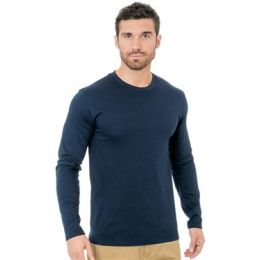 Bayside 9550 Unisex Fine Jersey Long Sleeve T-Shirt