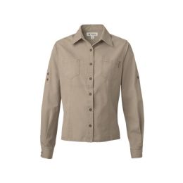 DRI DUCK 8284 Women's Sawtooth Collection Mortar Long Sleeve Shirt