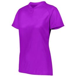 Augusta Sportswear 1567 Women's Attain Two-Button Jersey
