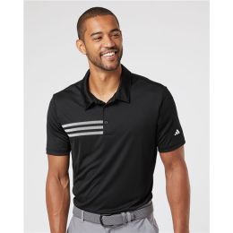 Adidas A324 Men's 3-Stripes Chest Polo