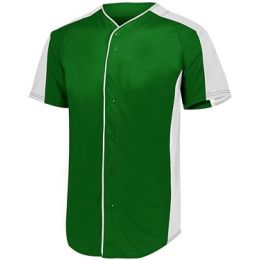 Augusta Sportswear 1655 Men's Full Button Baseball Jersey
