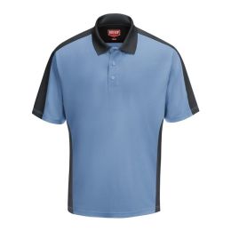 Red Kap SK54 Men's Performance Knit Two Tone Polo
