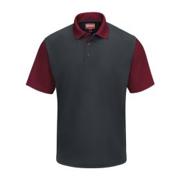 Red Kap SK56 Men's Performance Knit Color-Block Polo