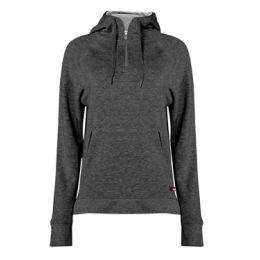 Badger 1051 Women's FitFlex French Terry Quarter-Zip Hooded Pullover