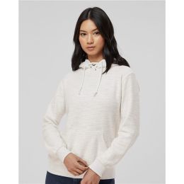 J. America 8694 Women’s French Terry Sport Lace Scuba Hooded Sweatshirt