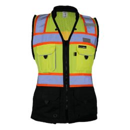 Kishigo S5021-5022 Women's Premium Black Series® Heavy Duty Surveyors Vest