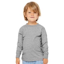 BELLA + CANVAS 3501T Toddler Jersey Long Sleeve Tee
