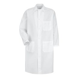 Red Kap KS62 Unisex Butcher Coat with Exterior Chest Pocket