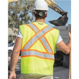 Kishigo 1576-1577 Unisex Premium Brilliant Series® X Back Dual Compliant Vest