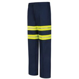 Red Kap PC20E Men's Enhanced Visibility Wrinkle-Resistant Cotton Pants