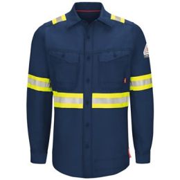 Bulwark QS40E Men's iQ Series® Endurance Enhanced-Vis Work Shirt