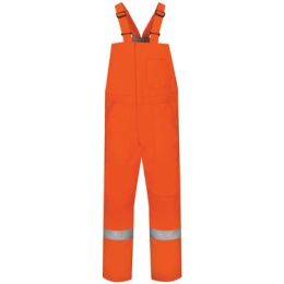 Bulwark BLCS Men's Deluxe Insulated Bib Overall with Reflective Trim - EXCEL FR® ComforTouch