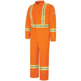 Bulwark CLBC Men's Premium Coverall with CSA Compliant Reflective Trim - EXCEL FR® ComforTouch®.