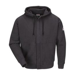 Bulwark SEH4T Men's Tall Zip-Front Hooded Sweatshirt