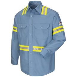 Bulwark SLDTT Men's Tall Enhanced Visibility Uniform Shirt