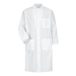 Red Kap KS64 Unisex Butcher Coat with Interior Chest Pocket