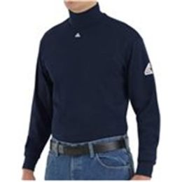 Bulwark SEK2T Men's Tall Tagless Mock TurtleNeck EXCEL FR