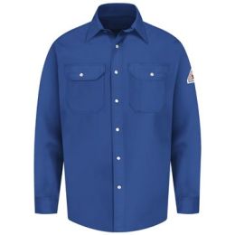 Bulwark SES2T Men's Tall Snap-Front Uniform Shirt - EXCEL FR