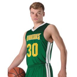 Alleson Athletic 538J Men's Single Ply Basketball Jersey