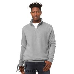 BELLA + CANVAS 3740 Unisex FWD Fashion Quarter-Zip Sweatshirt