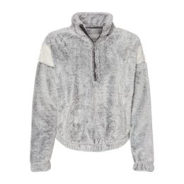 Boxercraft FZ04 Women's Remy Fuzzy Fleece Quarter-Zip Pullover