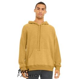 BELLA + CANVAS 3329 Unisex FWD Fashion Sueded Fleece Hoodie Sweatshirt