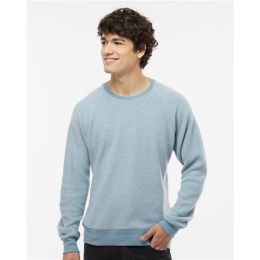 J. America 8710 Unisex Flip Side Fleece Crewneck Sweatshirt