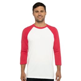 Next Level 6251 Unisex CVC Three-Quarter Sleeve Raglan T-Shirt