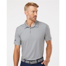 Adidas A498 Men's Ultimate365 Diamond Dot Print Polo