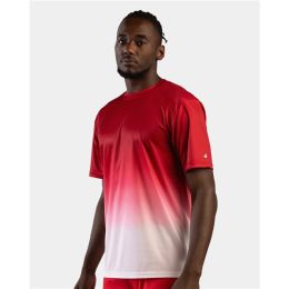 Badger 4209 Unisex Reverse Ombre T-Shirt