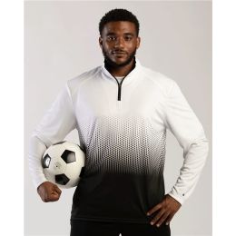 Badger 4222 Men's Hex 2.0 Quarter-Zip Pullover