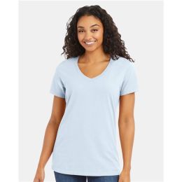 ComfortWash by Hanes GDH125 Women's Garment-Dyed V-Neck T-Shirt