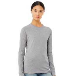BELLA + CANVAS 6500 Women’s Jersey Long Sleeve Tee