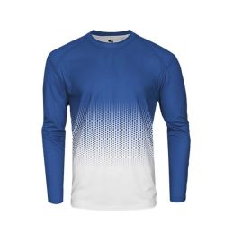 Badger 4224 Men's Hex 2.0 Long Sleeve T-Shirt