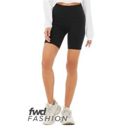 BELLA + CANVAS 0814 Women's FWD Fashion High Waist Biker Shorts