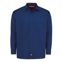 Dickies 6605 Men's Long Sleeve Performance Team Shirt