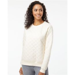 Boxercraft R08 Women's Quilted Crewneck Pullover