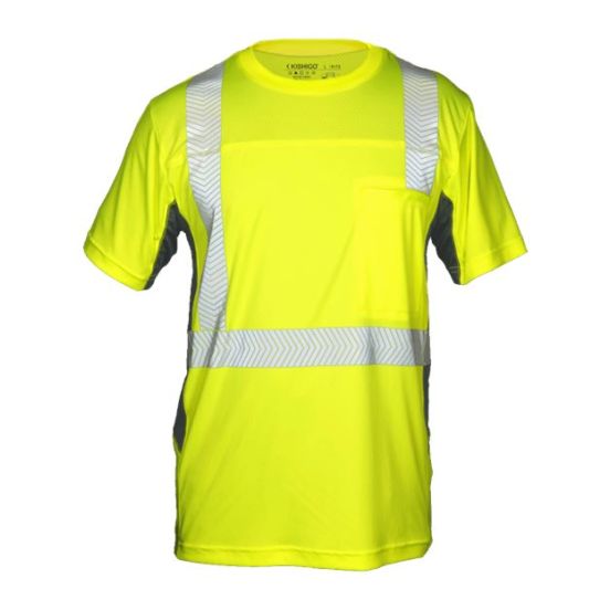 Kishigo 9173 Unisex Premium Black Series® Cool Touch Class 2 T-Shirt