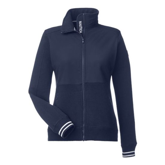 Nautica N17387 Women's Navigator Fleece Full-Zip Jacket