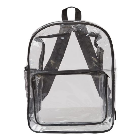 Liberty Bags 7013 Large 17" Heavy Duty Clear Backpack